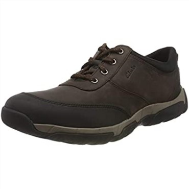 Grove Edge Ii Zapatillas De Senderismo Para Hombre Clarks Cuero Marrón