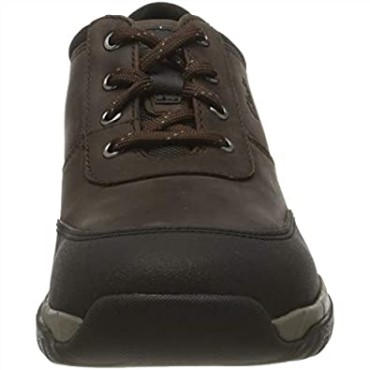 Grove Edge Ii Zapatillas De Senderismo Para Hombre Clarks Cuero Marrón