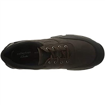 Grove Edge Ii Zapatillas De Senderismo Para Hombre Clarks Cuero Marrón
