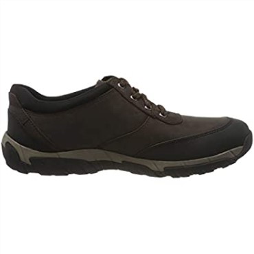 Grove Edge Ii Zapatillas De Senderismo Para Hombre Clarks Cuero Marrón
