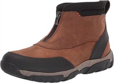 Botines Grove Zip Ii Para Hombre Marrón Oscuro Clarks