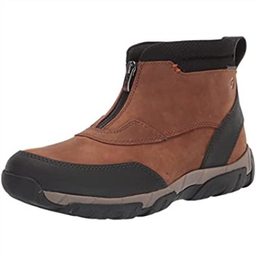 Botines Grove Zip Ii Para Hombre Marrón Oscuro Clarks