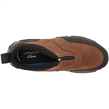 Botines Grove Zip Ii Para Hombre Marrón Oscuro Clarks