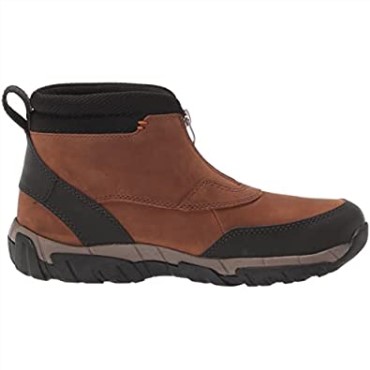 Botines Grove Zip Ii Para Hombre Marrón Oscuro Clarks