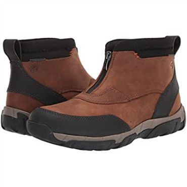 Botines Grove Zip Ii Para Hombre Marrón Oscuro Clarks