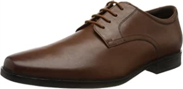 Howard Walk Para Hombre Oxford-schuh Clarks Piel Marrón Oscuro