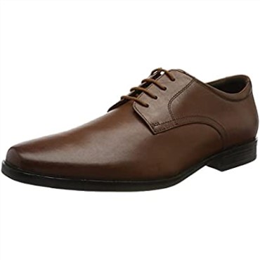 Howard Walk Para Hombre Oxford-schuh Clarks Piel Marrón Oscuro