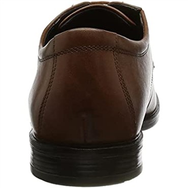 Howard Walk Para Hombre Oxford-schuh Clarks Piel Marrón Oscuro