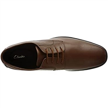 Howard Walk Para Hombre Oxford-schuh Clarks Piel Marrón Oscuro