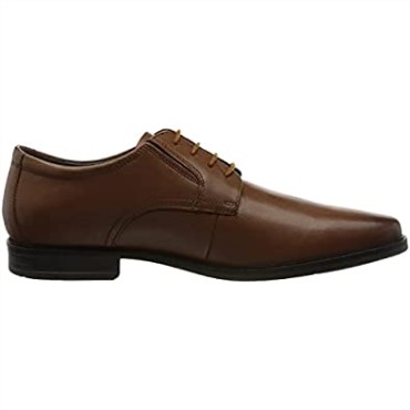Howard Walk Para Hombre Oxford-schuh Clarks Piel Marrón Oscuro
