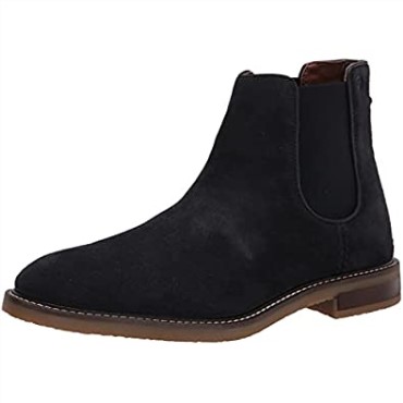 Botines Chelsea Jaxen Hombre Clarks Ante Azul Marino