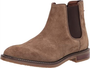 Botines Chelsea Jaxen Para Hombre Taupe Suede Clarks