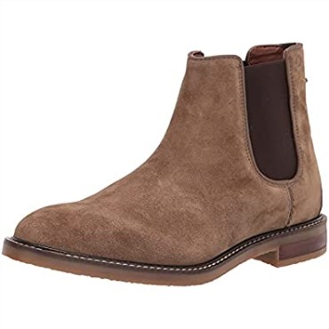 Botines Chelsea Jaxen Para Hombre Taupe Suede Clarks