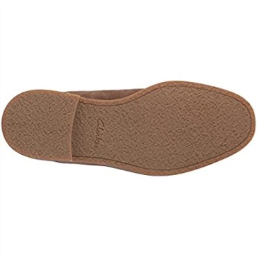 Botines Chelsea Jaxen Para Hombre Taupe Suede Clarks