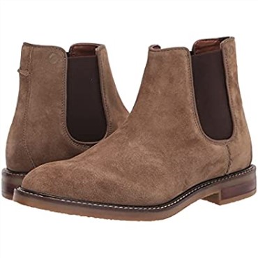 Botines Chelsea Jaxen Para Hombre Taupe Suede Clarks