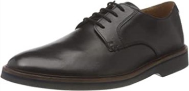 Negro Clarks Malwood Plaoxford Para Hombres