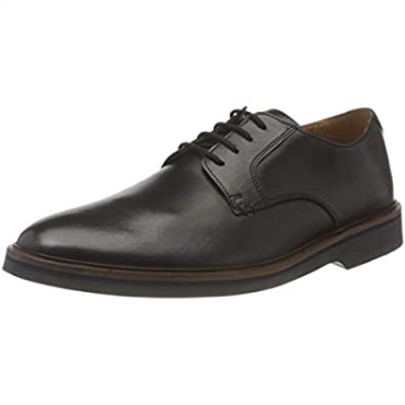 Negro Clarks Malwood Plaoxford Para Hombres