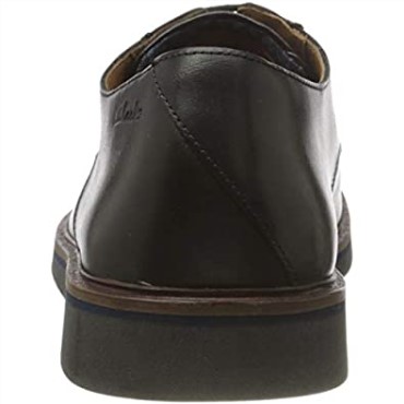 Negro Clarks Malwood Plaoxford Para Hombres