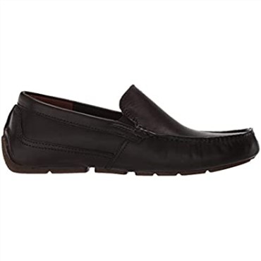 Mocasines Hombre Markman Pladriving Style Cuero Marron Oscuro Clarks