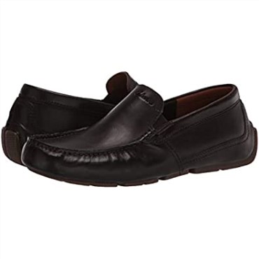 Mocasines Hombre Markman Pladriving Style Cuero Marron Oscuro Clarks
