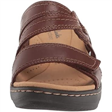 Sandalia De Tacón Merliah Coral Para Hombre Clarks Marrón Oscuro