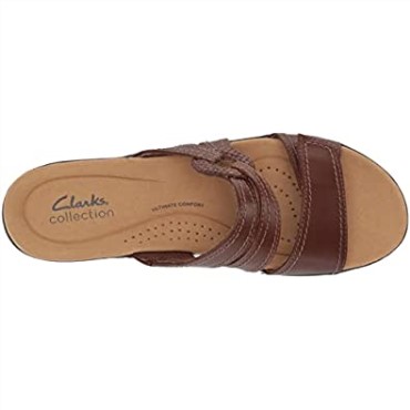 Sandalia De Tacón Merliah Coral Para Hombre Clarks Marrón Oscuro