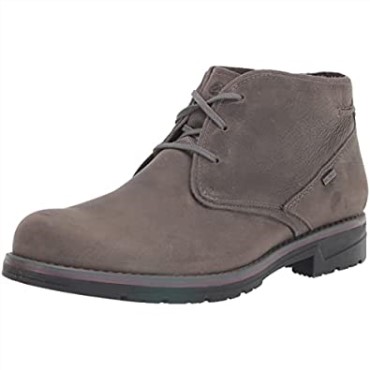 Botas Chukka Hombre Morris Pico Impermeables Piel Gris Clarks