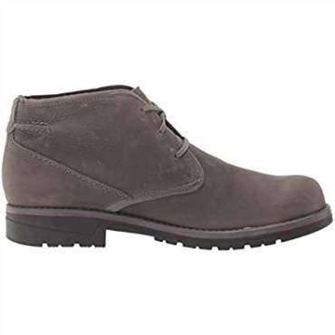 Botas Chukka Hombre Morris Pico Impermeables Piel Gris Clarks