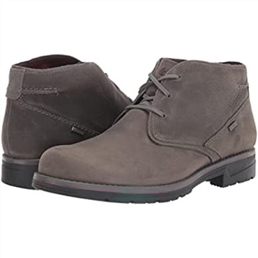 Botas Chukka Hombre Morris Pico Impermeables Piel Gris Clarks