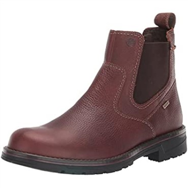 Botas Chelsea Morris Up Impermeables Para Hombre Marrón Piel Clarks