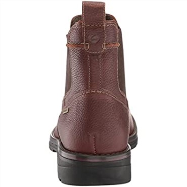 Botas Chelsea Morris Up Impermeables Para Hombre Marrón Piel Clarks