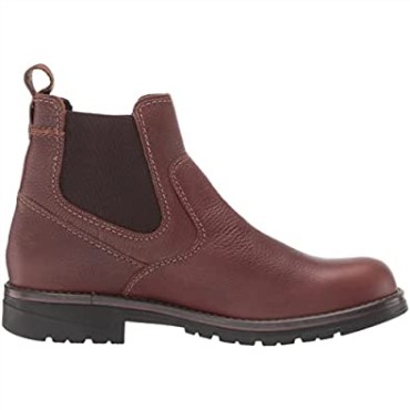 Botas Chelsea Morris Up Impermeables Para Hombre Marrón Piel Clarks
