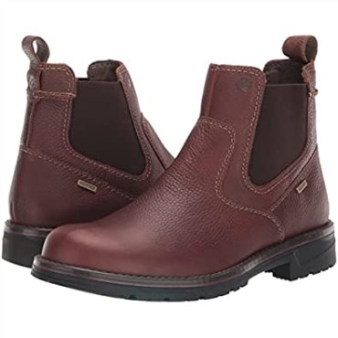 Botas Chelsea Morris Up Impermeables Para Hombre Marrón Piel Clarks