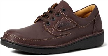 Zapatos Planos Hombre Oxford Nature II Marrón Clarks