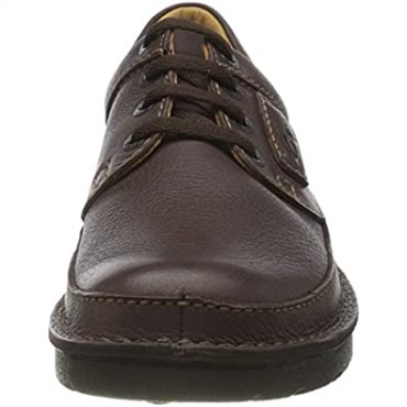 Zapatos Planos Hombre Oxford Nature II Marrón Clarks