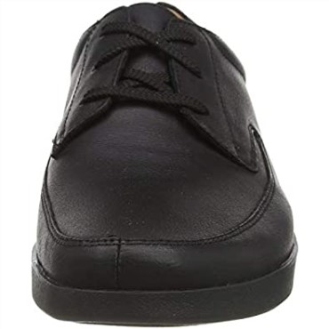 Hombre Oakland Craft_ Derbys Cuero Negro Clarks
