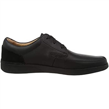 Hombre Oakland Craft_ Derbys Cuero Negro Clarks