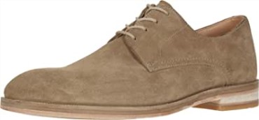 Hombre Oliver Lace Oxford Clarks Dark Sand Suede