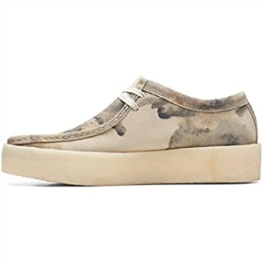 Copa Wallabee Original Para Hombre Hecha En Vietnam (nuevo 2022) Clarks Camo Blanco Roto