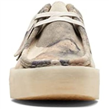 Copa Wallabee Original Para Hombre Hecha En Vietnam (nuevo 2022) Clarks Camo Blanco Roto