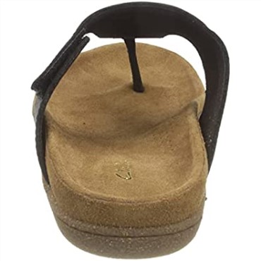 Chanclas Hombre Pilton Post Clarks Piel Negra
