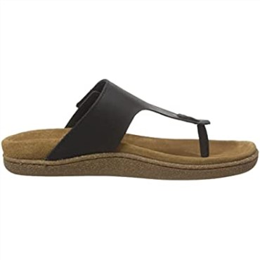 Chanclas Hombre Pilton Post Clarks Piel Negra