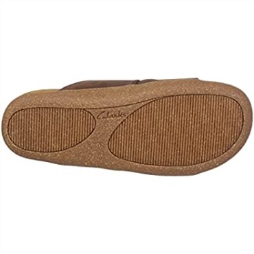 Sandalias Hombre Con Correa Pilton Nubuck Marron Clarks