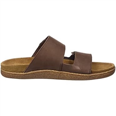 Sandalias Hombre Con Correa Pilton Nubuck Marron Clarks