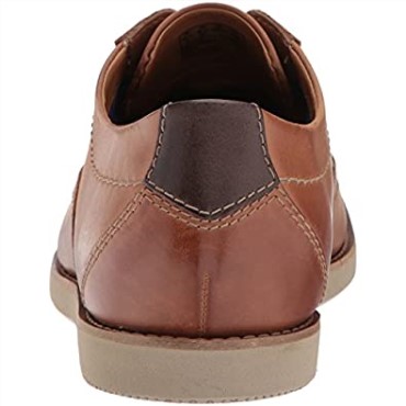 Raharto Pla Derbys Clarks De Cuero Marrón Oscuro Para Hombre