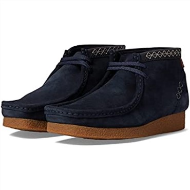 Hombre Shacre Tobilleras Clarks Ante Marino Botas