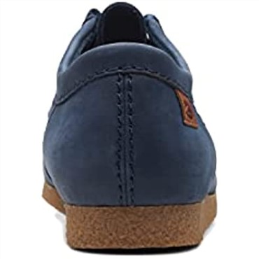 Mocasín De Hombre Shacre Ii Run Clarks Nubuck Azul Marino