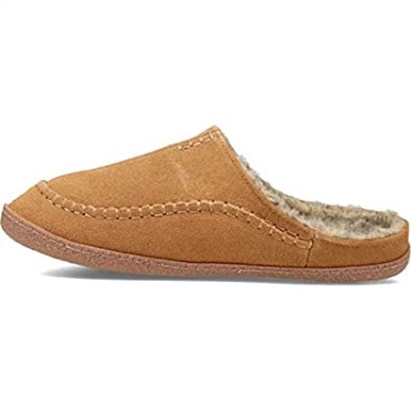 Pantuflas De Interior Y Exterior Con Forro Sherpa Para Hombre Clarks Canela
