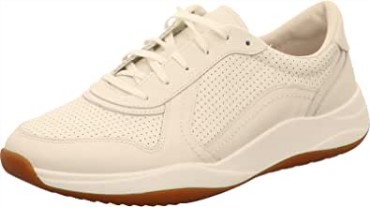 Zapatillas Bajas Sift Speed Para Hombre Blanco Cuero Blanco Cuero Blanco Clarks