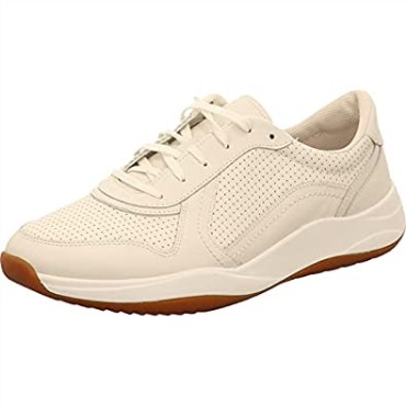 Zapatillas Bajas Sift Speed Para Hombre Blanco Cuero Blanco Cuero Blanco Clarks